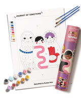 Kids Paint By Numbers Kit - Babushkas Art & Craft Kits Journey of Something
