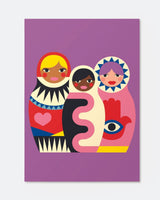 Kids Paint By Numbers Kit - Babushkas Art & Craft Kits Journey of Something