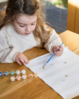 Kids Paint By Numbers Kit - Flower Patch Art & Craft Kits Journey of Something