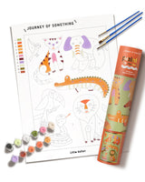 Kids Paint by Numbers - Little Safari Art & Craft Kits Journey of Something