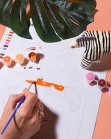 Kids Paint by Numbers - Little Safari Art & Craft Kits Journey of Something