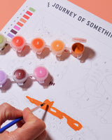 Kids Paint by Numbers - Little Safari Art & Craft Kits Journey of Something