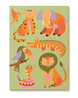 Kids Paint by Numbers - Little Safari Art & Craft Kits Journey of Something