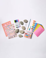 Kids Rock Painting Kit - Cool Faces Art & Craft Kits Journey of Something