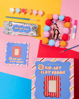 Make Your Own Air Dry Clay Frame - Journey of Something