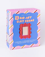 Make Your Own Air Dry Clay Frame - Journey of Something