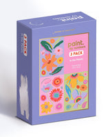 Paint by Numbers - Into the Petals (Pack of 3) Art & Craft Kits Journey of Something