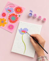 Paint by Numbers - Into the Petals (Pack of 3) Art & Craft Kits Journey of Something