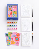 Paint by Numbers - Into the Petals (Pack of 3) Art & Craft Kits Journey of Something