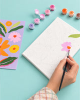 Paint by Numbers - Into the Petals (Pack of 3) Art & Craft Kits Journey of Something