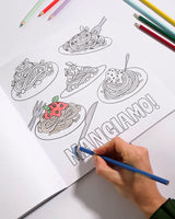 Pasta Lovers - Colouring Book Books & Stationery Journey of Something