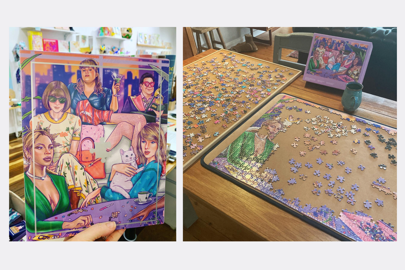 1000 Piece Puzzle - A Night In
