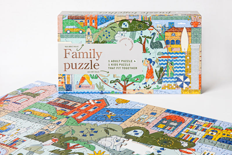 Family Puzzle - Big Country, Small City
