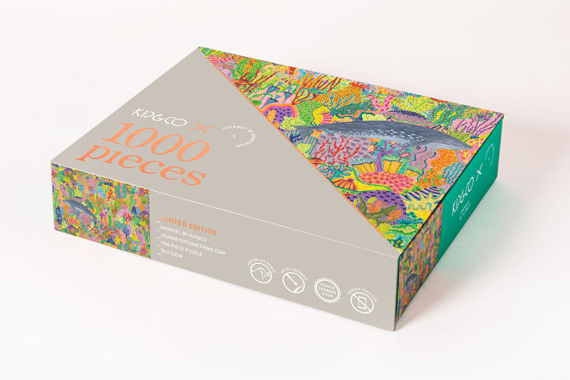 Australian-designed puzzles created in collaboration between Journey of Something and iconic brand Kip&Co. Featuring Kip&Co's signature bold and colorful prints, these puzzles are a fun and challenging way to keep your mind sharp and improve your problem-solving skills.