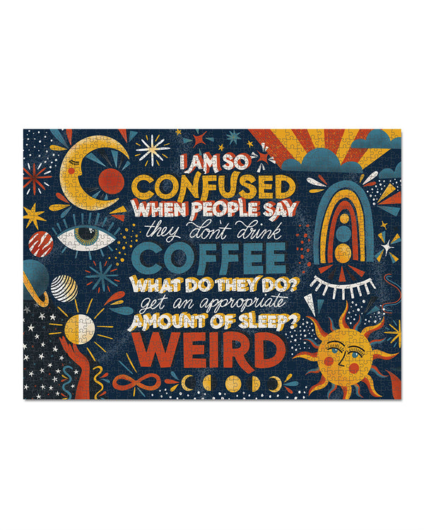 1000 Piece Puzzle - Three Quarter Latte Puzzles Journey of Something