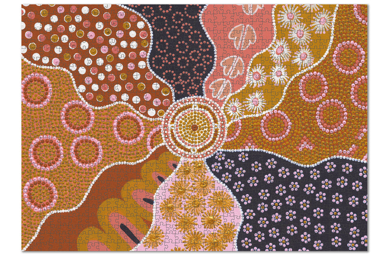 1000 Piece Aboriginal Jigsaw Puzzle | Aboriginal Puzzle for Adults | Indigenous Australian Puzzle for Adults | Australian Jigsaw Puzzle | Dot Puzzles | Dot Jigsaw Puzzle | Puzzle | Puzzle Art | 1000 Piece Puzzles Australia | 1000 Piece Jigsaw | Best Aboriginal Jigsaw Puzzle | Adult Jigsaw Puzzle | Aboriginal Puzzle Gifts | Journey of Something Puzzle | Puzzle Frame | Mod Podge Puzzle Glue