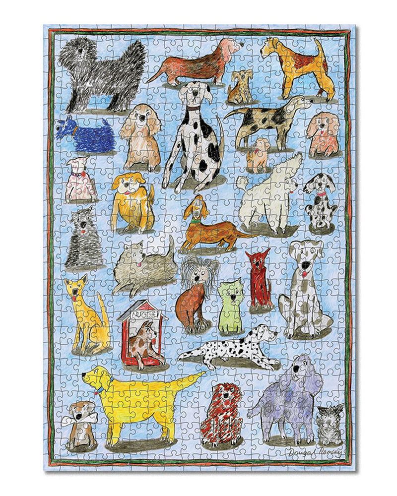 Limited Edition 500 piece puzzle - Fair Dinkum Dogs Puzzles Journey of Something