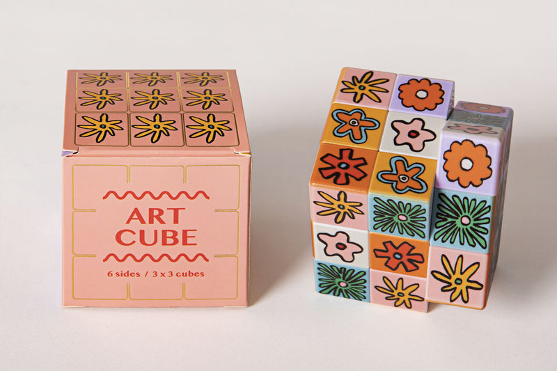 Art Cube - Flower Pop -  Pack of 10