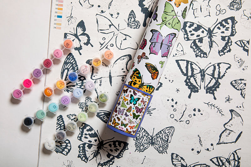 Paint by Numbers - Butterfly Garden