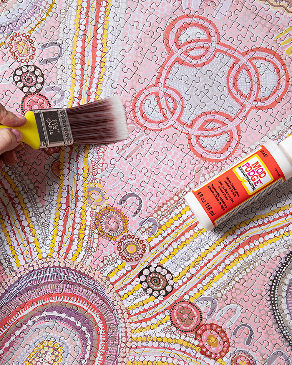 Puzzle Glue Mod Podge Puzzle Saver Glue Journey of Something