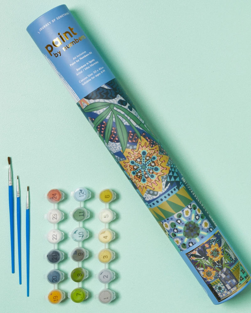 Our kit includes everything you need to get started, including a canvas with a numbered outline, paint pots, and brushes. Simply match the numbers on the canvas with the corresponding paint pot, and watch your artwork come to life!