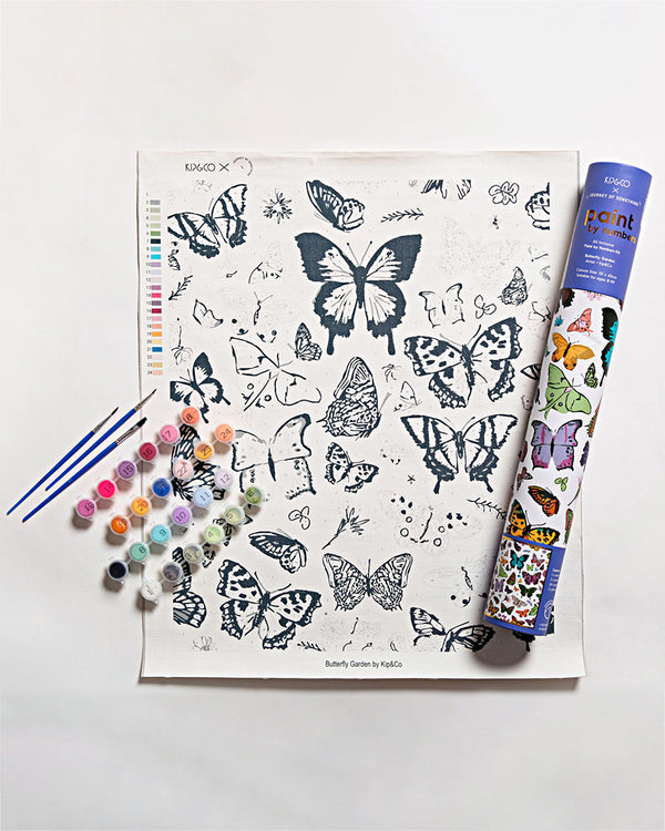 Paint by Numbers - Butterfly Garden