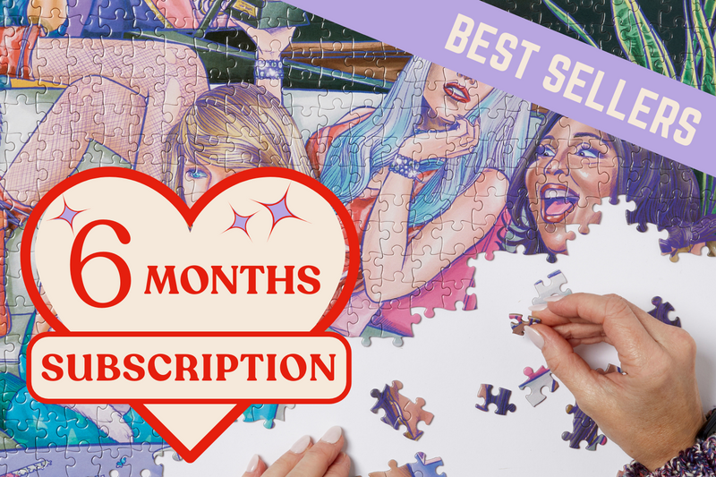 6 Month Puzzle Subscription (Best Sellers Only)