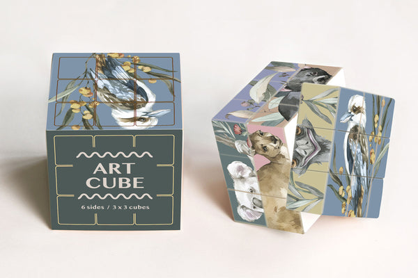 Art Cube - Aussie Animals -  Pack of 10