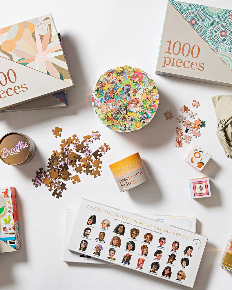 Quarterly Surprise Subscription | Adult Jigsaw Puzzles | Card Games